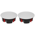 Klipsch PIC-525-T-SC 5.25-Inch Short-Can In-Ceiling Speaker with 1-Inch Tweeter (Pair) BLACK