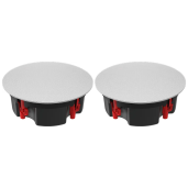 Klipsch PIC-525-T-SC 5.25-Inch Short-Can In-Ceiling Speaker with 1-Inch Tweeter (Pair) BLACK