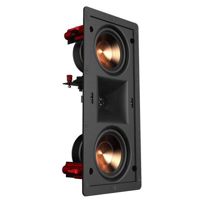 Klipsch PRO24RWLCR In-Wall Speaker Dual 3.5" Injection Molded Graphite IMG Woofer - Click Image to Close