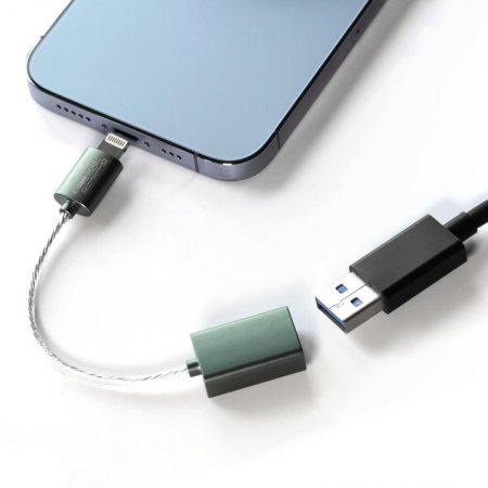 Description image for ddHiFi MFI06F Lightning to USB-A Cable to Connect iPhone to DACs w USB-A Input