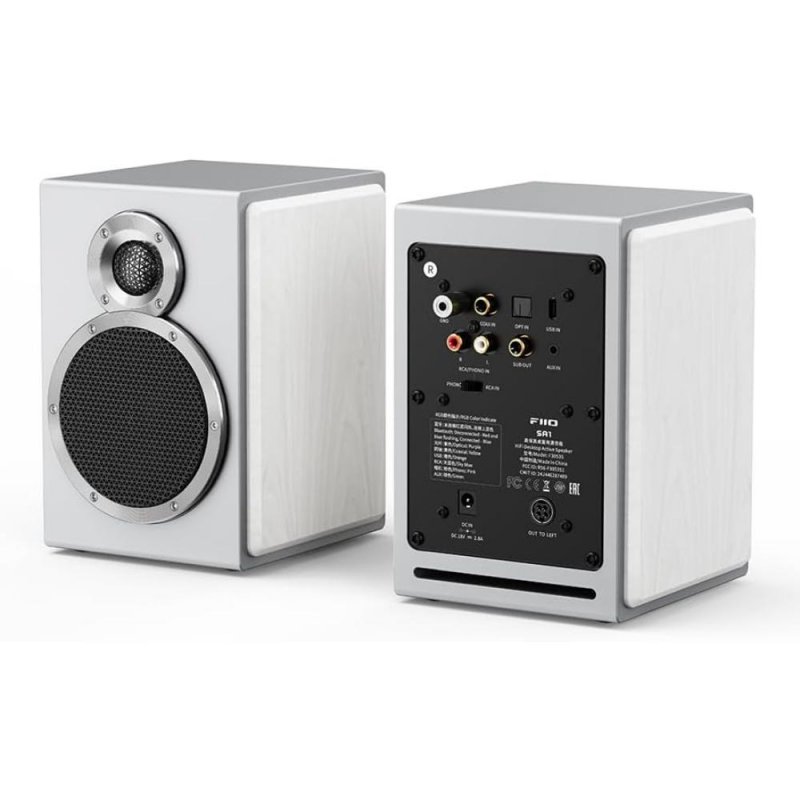 FiiO SA1 High-Fidelity Desktop Active Speaker WHITE