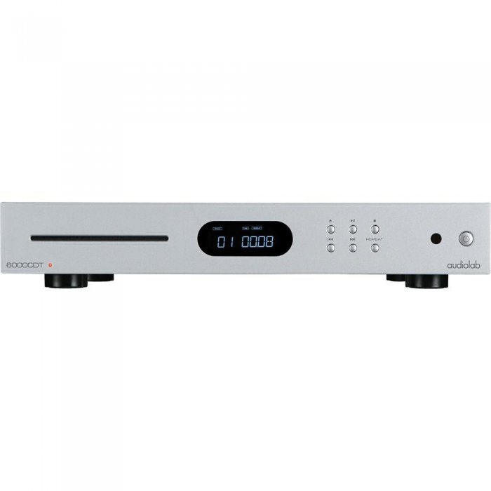 Audiolab 6000CDT Dedicated CD Transport SILVER - Open Box - Click Image to Close
