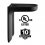 SANUS Outlet Shelf for SONOS ONE / PLAY ONE / BOOST (Single) BLACK
