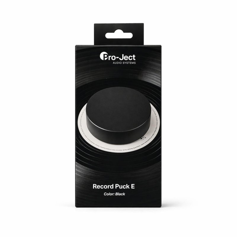 Pro-Ject Record Puck E Turntable Stabilizer Aluminium BLACK PAINTED