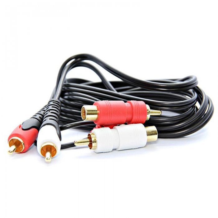 UltraLink UHS563 Stereo Piggyback Audio Cable (6FT) - Click Image to Close