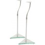 B-Tech BT111 Stealth Crystal Speaker Stands