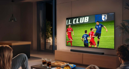 Samsung QN55QN80HAFXZC Neo QLED 4K TV with Quantum Mini LED and AI Processor