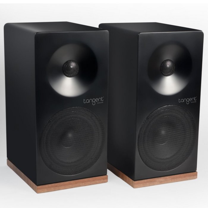 Tangent Spectrum X5 2-way Bass-Reflex Lacquered Passive Bookshelf Speakers (Pair) BLACK - Click Image to Close