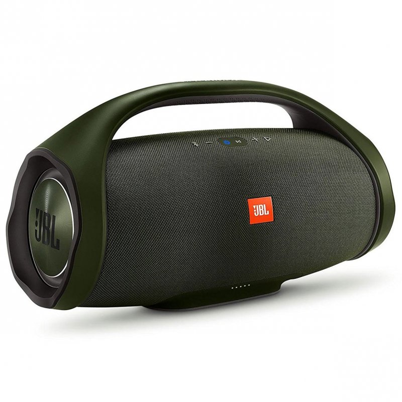 JBL BOOMBOX Portable Bluetooth Waterproof Speaker FOREST GREEN B Stock
