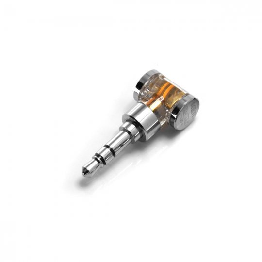 ddHiFi DJ35AR Rhodium Plated 2.5mm Female to 3.5mm Male Headphone Jack Adapter