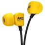 AKG Y20UYEL Ultra Comfortable In-Ear Headphones with Remote and Mic YELLOW