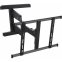 PrimeMounts LFM3255 Full-Motion TV Wall Mount for 32in-55in TVs 55lb BLACK