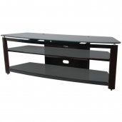 Sonora 190M65 D N 190 Series metal+ glass TV Stand for over 65"BLACK
