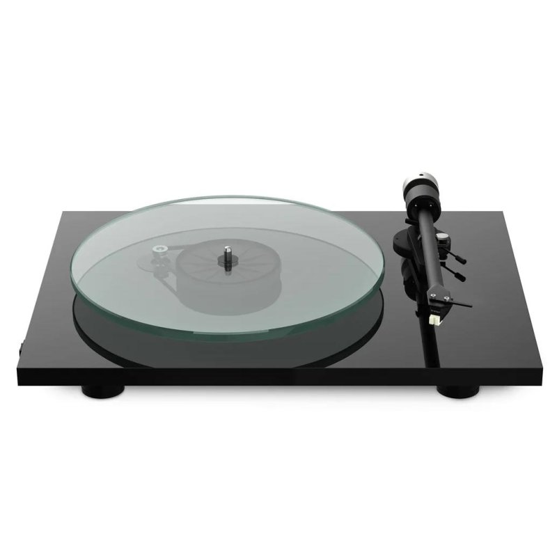 Pro-Ject T2 Super Phono Belt Drive Turntable with Built-In MM Phono Stage &amp; Sumiko Rainier Cartridge GLOSS BLACK