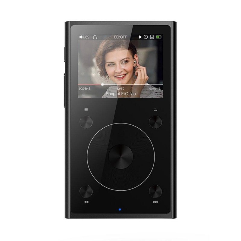 FiiO X1 High Resolution Lossless Portable Music Player Bluetooth (2nd Generation) BLACK