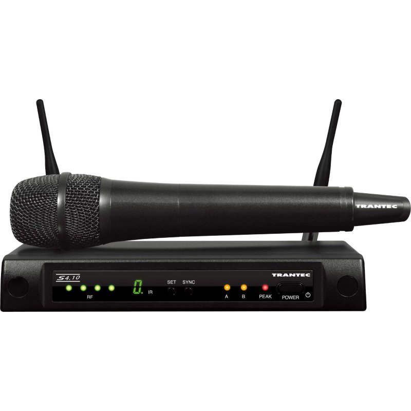 Trantec S4.10-HD-AM RM3 UHF Wireless Handheld Microphone System