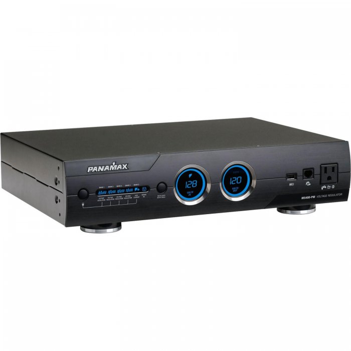 Panamax M5400-PM 11-Outlet Home Theater Power Conditioner with Voltage Regulation - Click Image to Close