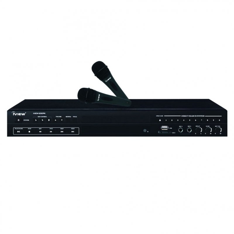 iView 300PK Professional CD+G Rack Mount Karaoke Player