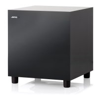 Jamo SUB 210 200W 8" Subwoofer BLACK Open Box