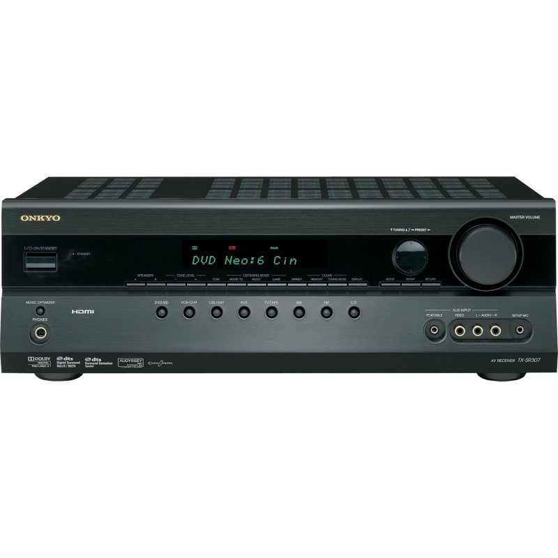 Onkyo TX-SR307 5.2 HDMI A/V Home Theatre Receiver