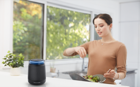 Description image for Harman/Kardon ALLURE PORTABLE Bluetooth Enabled Voice-Activated ALEXA Speaker BLACK