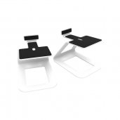 Kanto SE6 Elevated Desktop Speaker Stands (Pair) WHITE