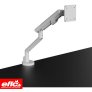 Kanto DM1W Desktop Monitor Arm - Mech. Spring, Single Arm - WHITE