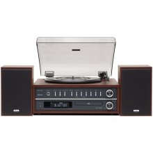Teac MC-D800 Complete Audio System Turntable, CD, Bluetooth CHERRY