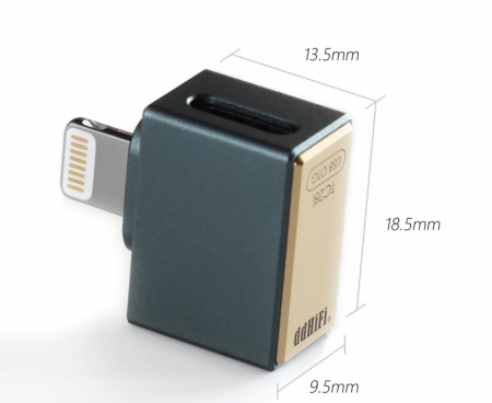 Description image for ddHiFi TC28i Lightning to TypeC OTG Adapter
