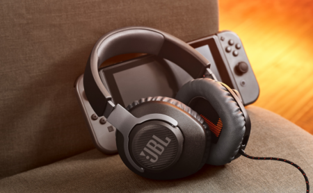 Description image for JBL QUANTUM 100 Over-Ear Wired Gaming Headset BLUE