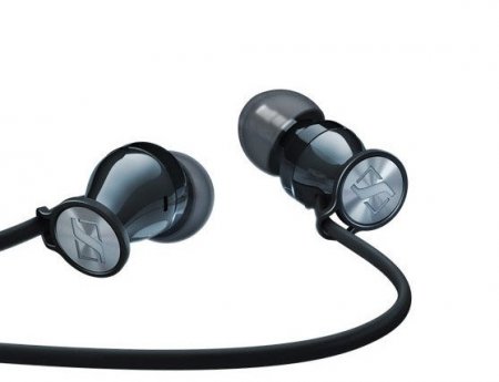 Description image for Sennheiser HD1 M2 IEi Momentum In-Ear Heaphones BLACK for Apple iOS