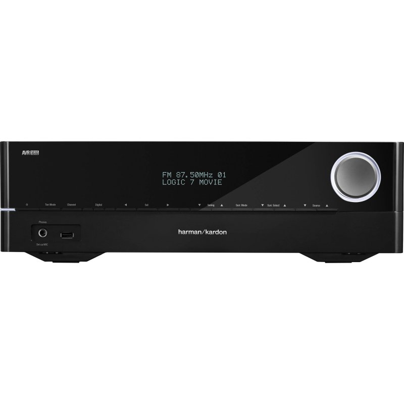 Harman Kardon AVR 1610 85-Watt 5.1-channel Networked Bluetooth AV Receiver