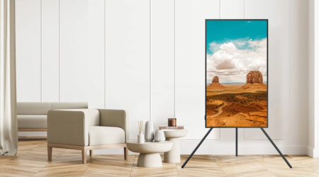 Description image for Samsung VG-ARAB22STDZA Auto Rotate Stand Mount 2022 for 43-55 Frame 43-55 QN90B 55 QN85B