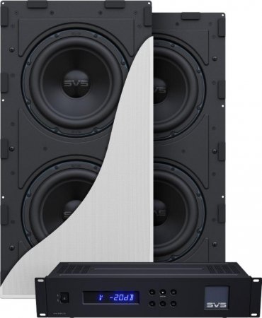 Description image for SVS 3000 In-Wall Subwoofer and Amp