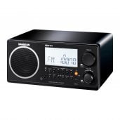 Sangean WR-2 FM-RBDS / AM Wooden Cabinet Digital Tuning Receiver BLACK