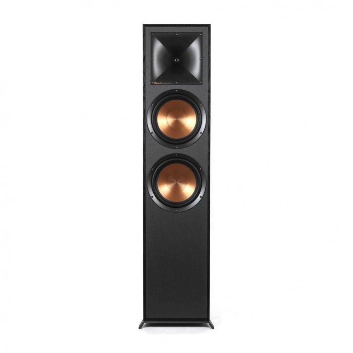 Klipsch R-820F Reference Dual 8" Tower Speaker (Each) BLACK - Click Image to Close