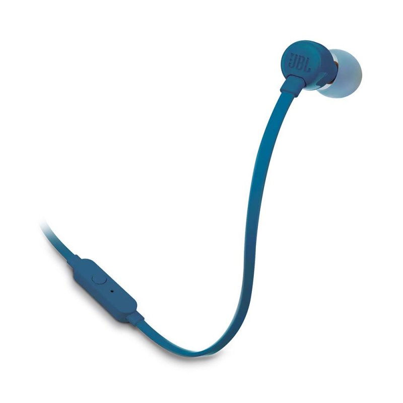 JBL Tune 110 Wired In-Ear Headphones with Mic BLUE