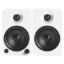 Kanto YU4GW 70W (RMS Power) Powered Speakers with Bluetooth and Phono Preamp GLOSS WHITE
