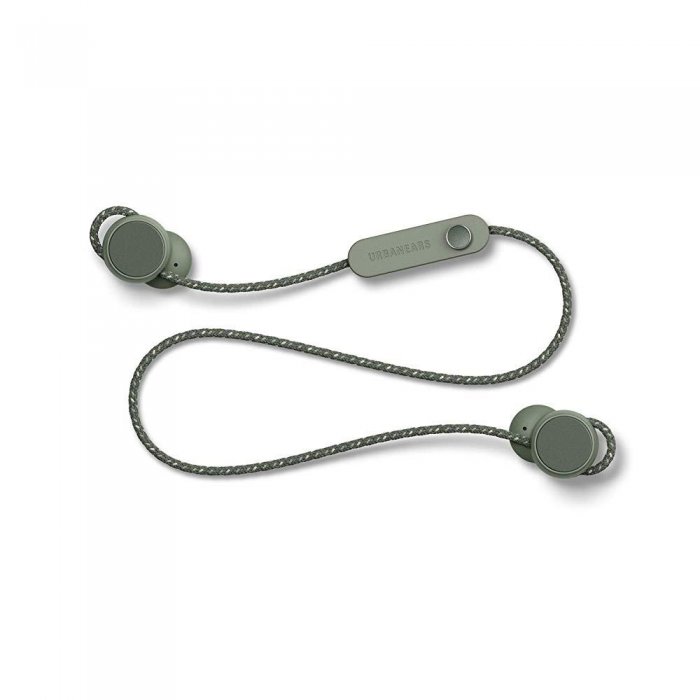 Urbanears 1002577 Jakan Bluetooth Wireless in-Ear Earbud Headphones FIELD GREEN - Click Image to Close