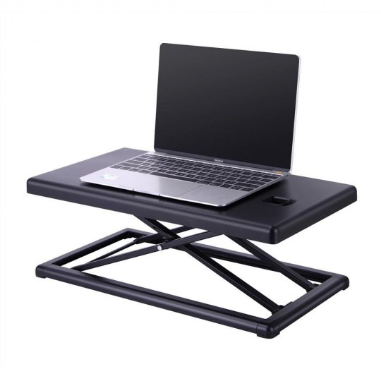 Rocelco PDR 19-Inch Portable Desk Riser BLACK