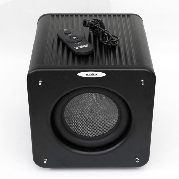 Velodyne Acoustics MicroVee X Ultra-Compact 6.5-Inch 800W Subwoofer BLACK - Click Image to Close