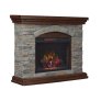 Bell'O Twinstar Austen Free-Standing Infrared Flat Wall Electric Fireplace - Open Box