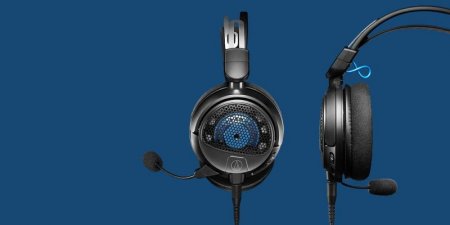 Description image for Audio-Technica ATH-GDL3BK High-Fidelity Open-Back Gaming Headset BLACK