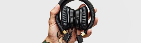 Description image for Marshall MAJOR II On-Ear Headphones Android Remote BLACK