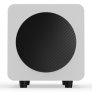 Kanto Living SUB6 Sealed 6" Powered Subwoofer Vinyl Wrapped MATTE WHITE - Open Box