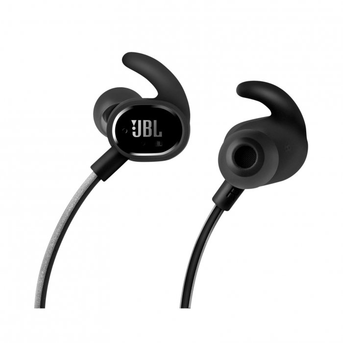 JBL Reflect Response Wireless Touch Control Sport Headphones BLACK - Click Image to Close