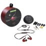 Shure AONIC 5 Sound Isolating Triple High-Def Armature Microdrivers Earphones  RED