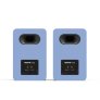 Kanto Living YU6 Passive 2nd Gen Passive Bookshelf Speaker with 1” Silk Dome Tweeter and 5.25” Abaca-Reinforced Woofer, Pair ICE BLUE