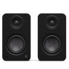 Kanto Living YU4 2nd Gen (2nd Gen) 160 W Powered Speakers System with Bluetooth 5.3 Phono Preamp USB-C BLACK