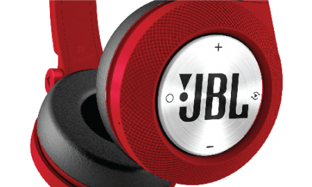 Description image for JBL Synchros E40BT Bluetooth On-Ear Headphones BLUE